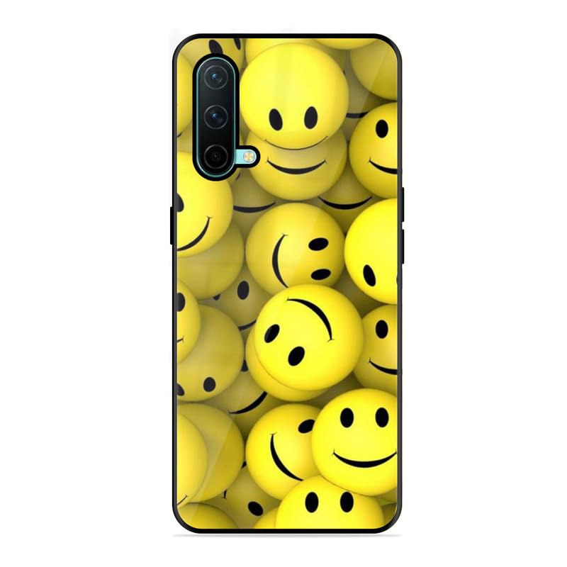 CassiPro Smiley Emoji 2D Glossy Printed Premium Stylish Design