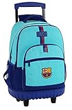Safta Mochila Escolar Grande Con Ruedas F.C. Barcelona 2ª Equipacion 17/18 Oficial 320x140x460mm