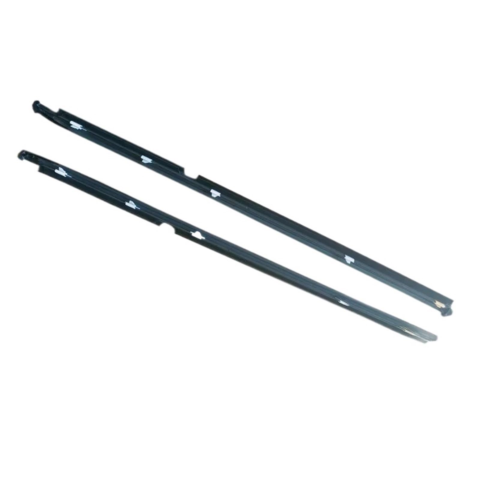 Car Weatherstrip Window Moulding Trim Seal Belt Compatible with Miata MX5 1990-2005 NA01-58-810F NA01-59-810F(5set)