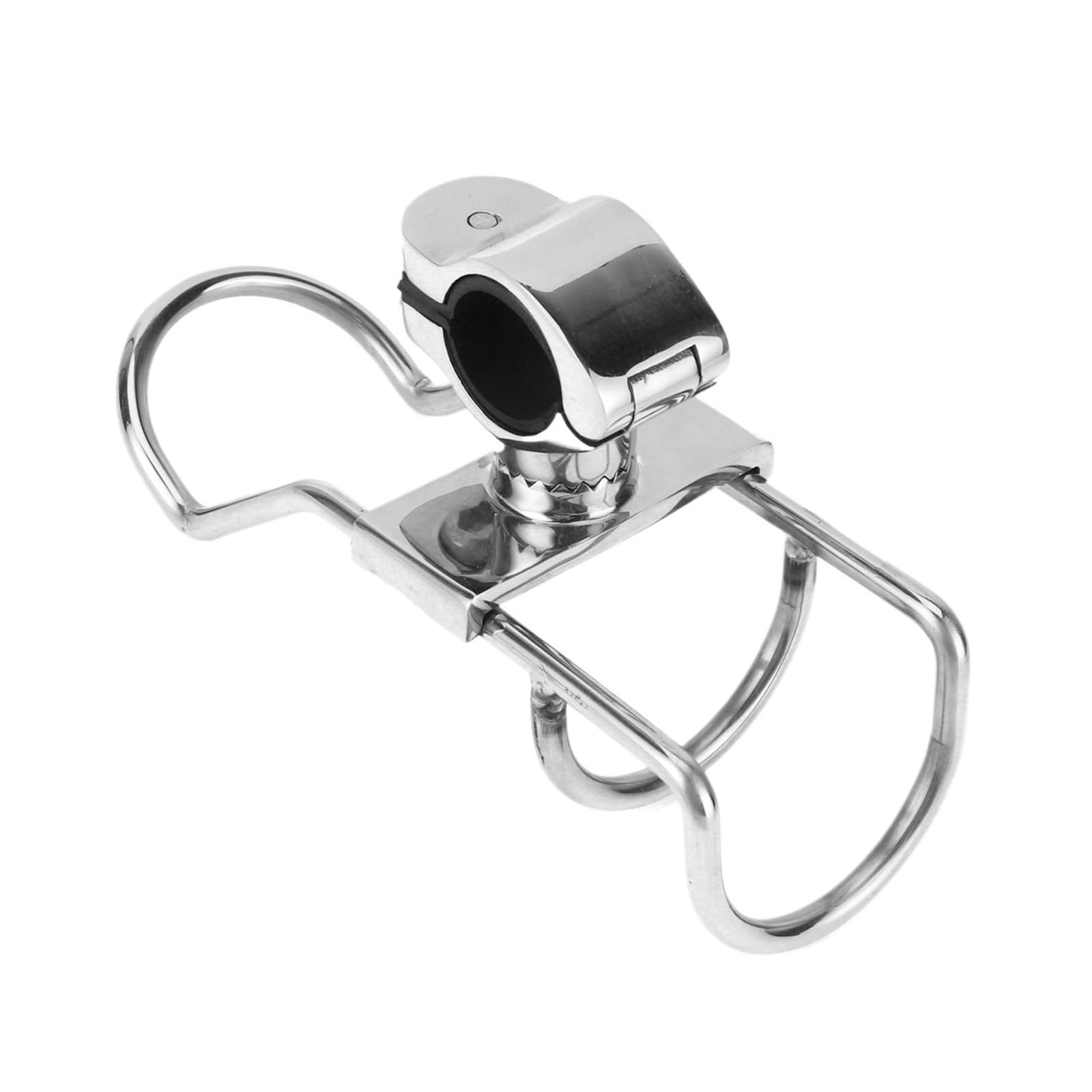 SUBLXPoten Stainless Steel Fishing Rod Holder 316 Stainless Steel Fishing Rod Rack Holder Pole Bracket Support Base Clamp Boat Hardware Marine Accessories