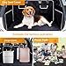 Car Boot Protector for Dog, Nonslip Waterproof Pet Car Boot Liner with Bumper Flap Protector, Padded Rear Seat Liner for Most Cars & Suvs