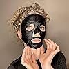 MECMOR-Black-Cleaning-Facial-Treatment-Mask-Remove-Blackheads-Reduce-Fine-Lines-Rose-Serum-Brightening-Hydrating-Moisturizing-Sheet-Mask-for-Dry-Oily-Vegan MECMOR Black Cleaning Facial Treatment Mask, Remove Blackheads, Reduce Fine Lines, Rose Serum Brightening Hydrating Moisturizing Sheet Mask for Dry, Oily, Vegan