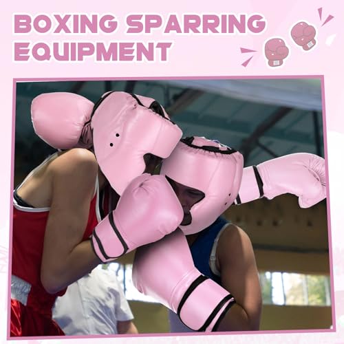 Image of Arrowbash Boxing Headgear and Gloves Set for Kids 6oz Boxing Gloves and Wrestling Headgear Sparring Equipment for Boxing Kickboxing Muay Thai BJJ Karate Training