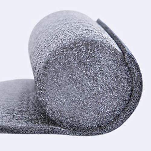 3pcs Under Door Draft Stopper Black Front Air Draft Stopper Noise Window Adjustable Door Sweeps Soundproof Rubber