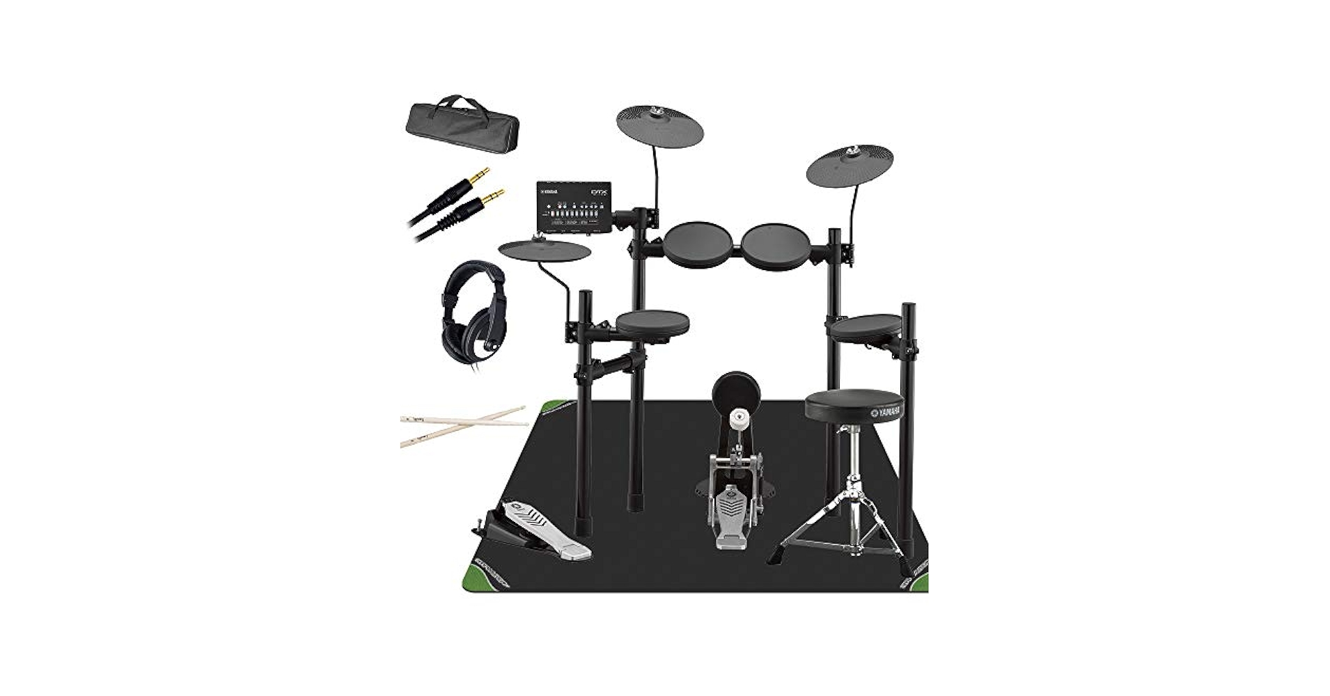 【satt11】YAMAHA / DTX432KS 電子ドラム マット椅子 数量限定 ヘッドフォン付き♪】 YAMAHA DTX432KS ヤマハ純正