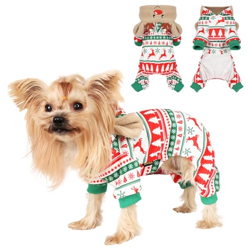 Sebaoyu Dog Christmas Pajamas