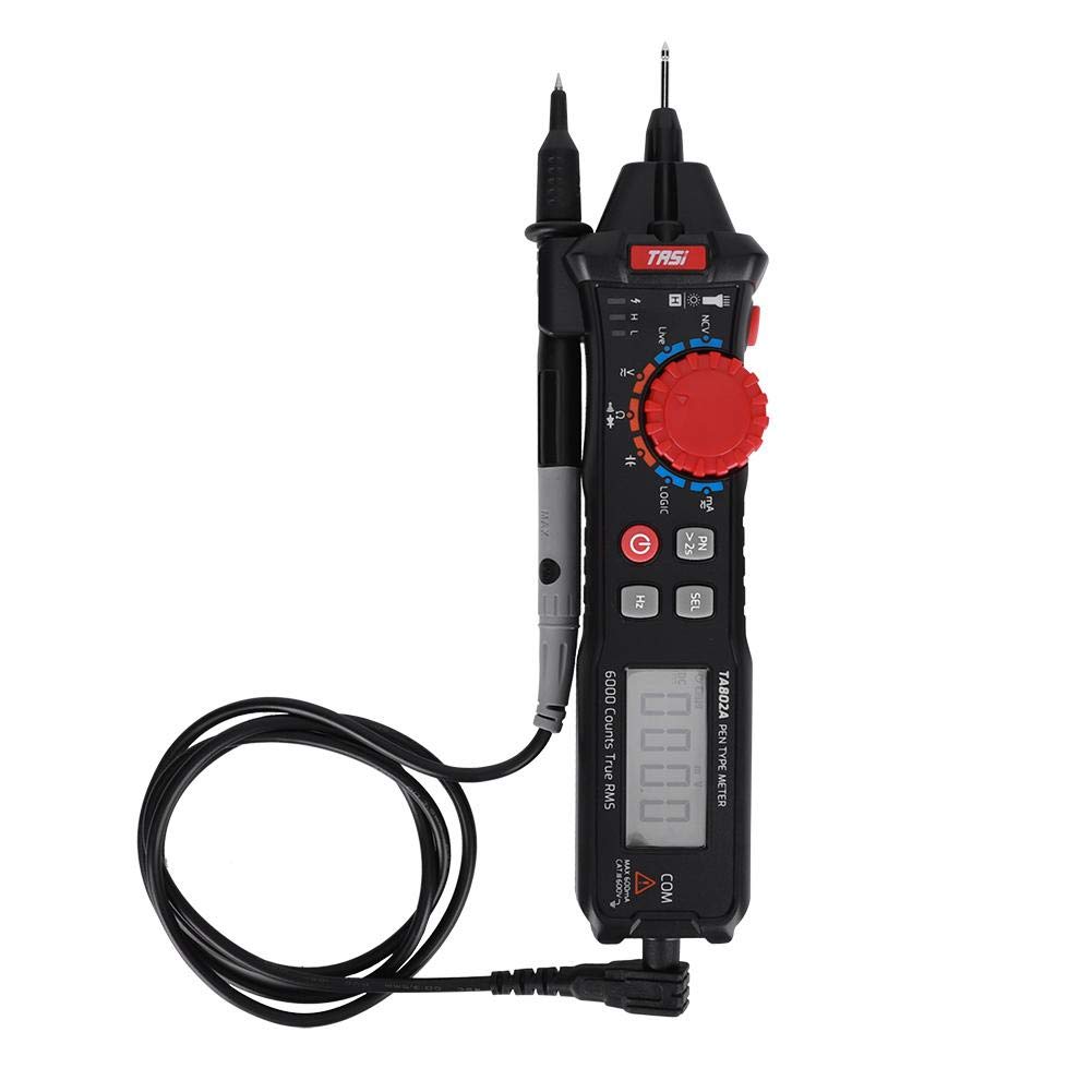 Multimeter Pen Digital TA802A Pocket avec Affichage LED pour Mesure de Tension et Courant