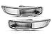 SPPC Bumper Lights Clear Set For Toyota Corolla - (Pair) Driver Left and Passenger Right Side Replacement