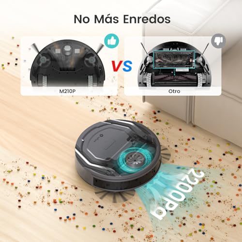 Image of Lefant M310 Ultra Robot Vacuum and Mop, 6000Pa Suction-Slim Robotic Cleaner with ToF LiDAR Navigation, Accurate Obstacle Avoidance, WiFi /App /Alexa Control, 170min Runtime, for Pet Hair and Home