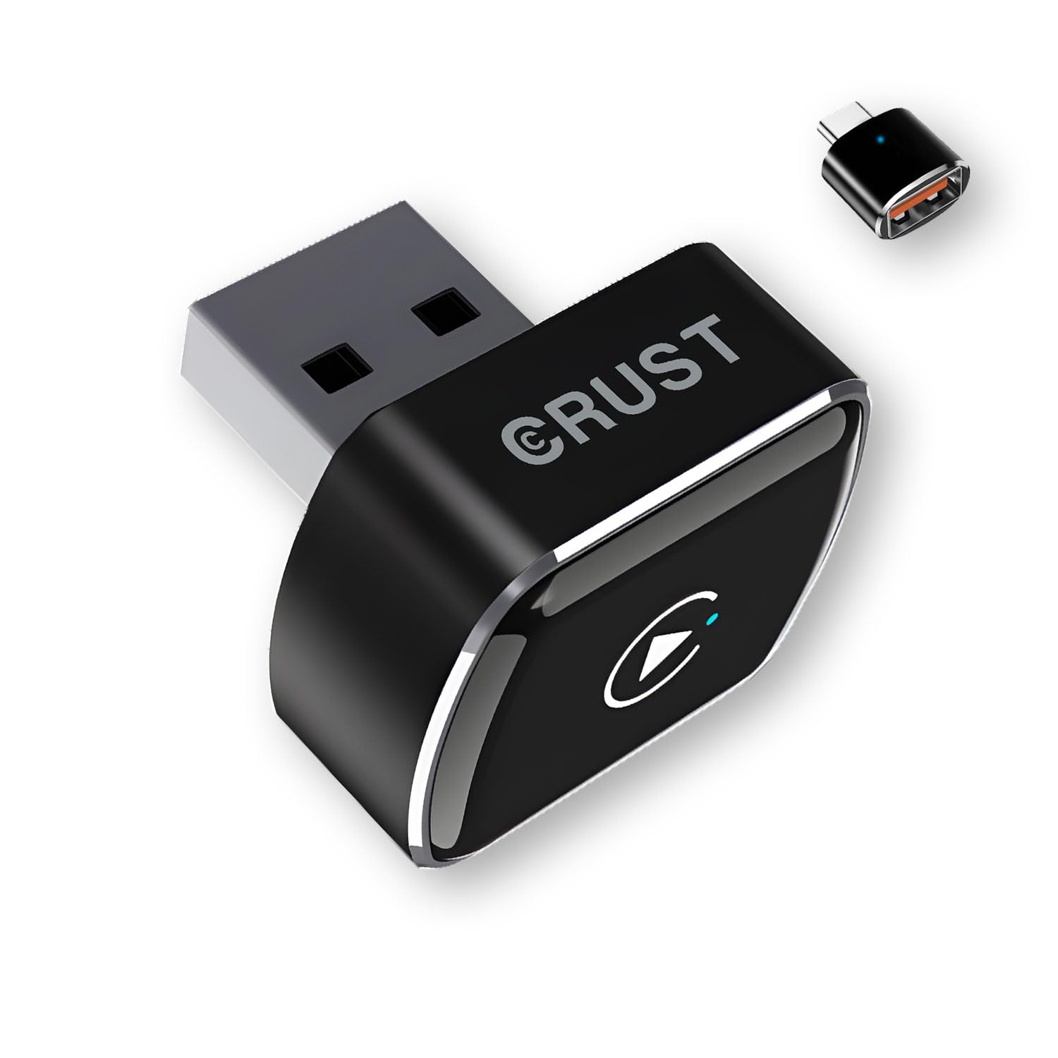 CRUST AutoLink W30 Wireless CarPlay & Android Auto Adapter Receiver | Wired to Wireless | BT 5.4 + Dual-Band Wi-Fi | Metal Body | for Cars with OEM Wired CarPlay/Android Auto | Car Accessories 2025-image-41