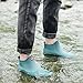 JYSwoshoe Men's Ankle Rain Boots Waterproof Chelsea Boots Fashion Slip-On Rubber Short Rain Boots For Men Outdoor Work Shoes Garden Boot for Men Mud Working Farming Fishing