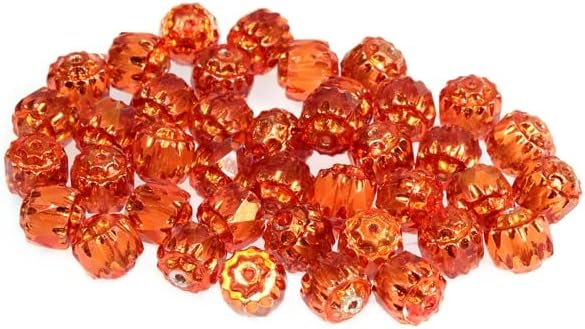 30pcs Fire Polished Faceted Beads Cathedral 6 mm, Crystal 98687 (30-98687), Bohemia Crystal Glass, Czechia 15119104