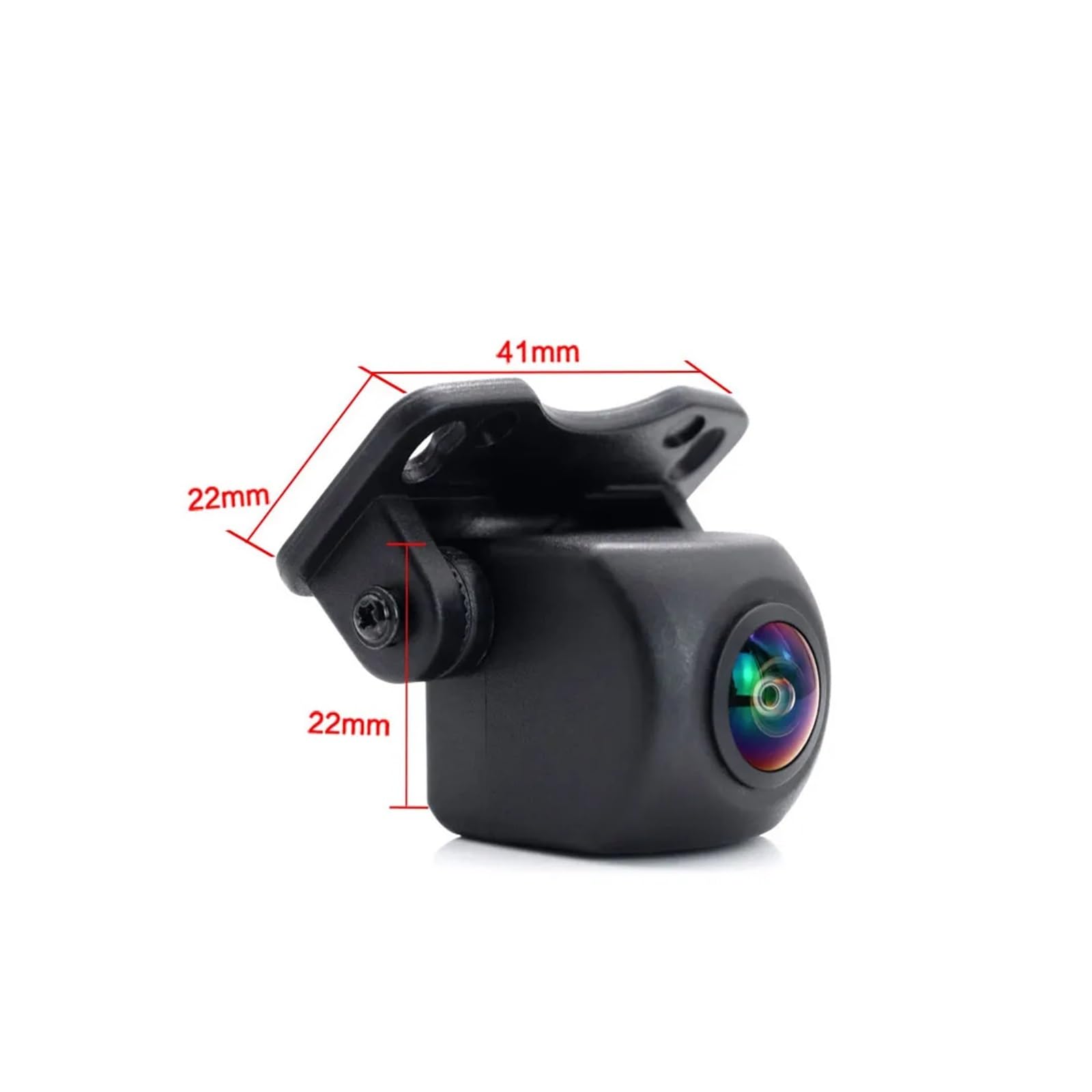 Telecamera posteriore AHD 1080P-25 gradi con visione reale, telecamera di retromarcia for auto, telecamera Fish Eyes con visione notturna e assistenza al parcheggio