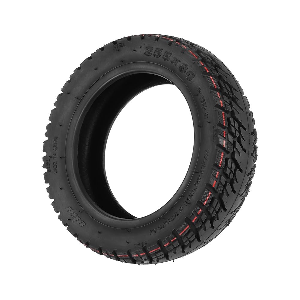skuter z napędem silnikowym 10 cali 255x80 Off-road opony bezdętkowe do Kaabo Mantis W Arrior wymiana skutera elektrycznego dysza do opon akcesoria drogowe części skuter z napędem silnikowym (Color :