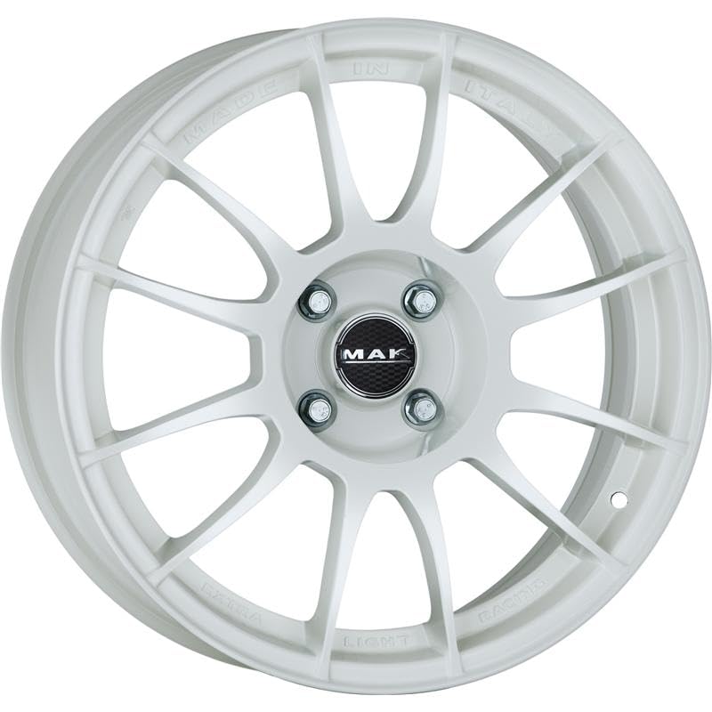 Cerchio in lega auto Mak XLR GLOSS WHITE da 17 pollici