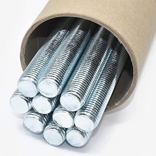 Pack of 10, M8 x 1m (1000mm) Zinc Plated Threaded Rod/Bar Amazon.co.uk DIY & Tools