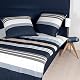 Janine Mako Satin Bettwäsche 155×220 cm aus 100% Baumwolle