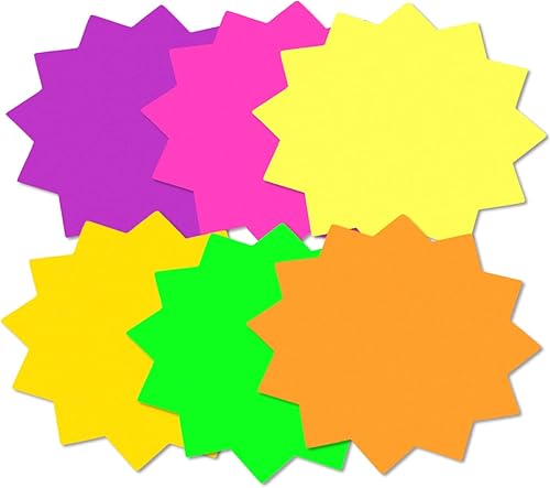 Miniatura 1 de 60 letreros de 5 x 6.6 pulgadas para venta al por menor, letreros de precios de venta de garaje, suministros de venta de patio, recortes en forma de