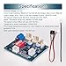 Comidox 2PCS DC 12V 4 Wire PWM PC CPU Fan Temperature Control Speed Controller Module CPU High-Temp Alarm