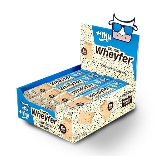 +Mu Chocowheyfer Proteico Sabor Cookies - Display com 12 unidades - 300g +Mu Chocowheyfer Proteico Sabor Cookies - Display com 12 unidades - 300g