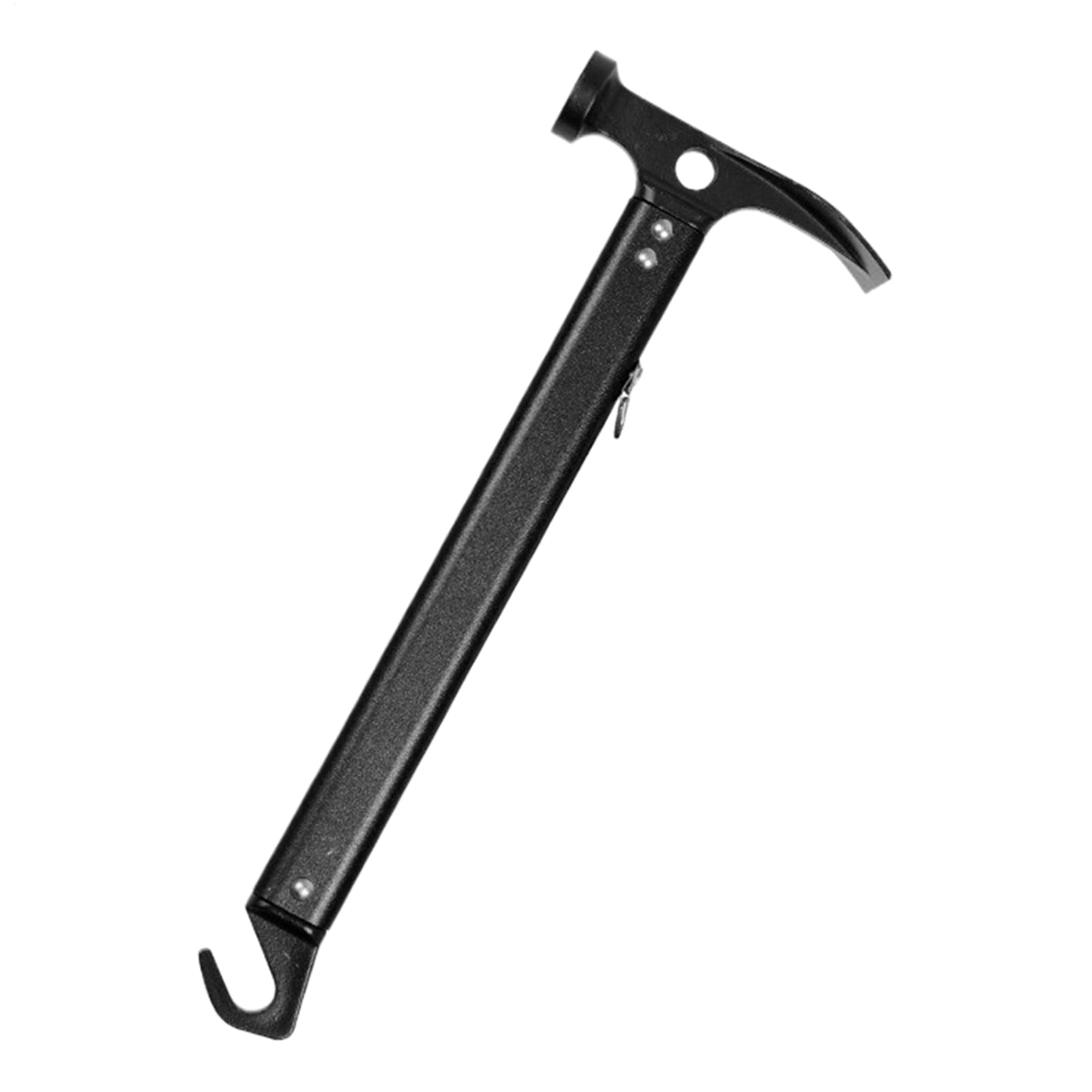 Zelthammer, Camping Hammer | Camping -Zelt Aluminiumhammer für Einsätze | Hochleistungs-Metall-Handwerkzeug mit nicht rutschem ergonomischem Griff zum Graben, Nageln, Ziehen