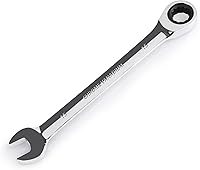 Vista 21 de Egofine Llave combinada métrica de trinquete de 0.315 in, llave de engranajes de grado industrial con diseño de 12 puntos, trinquete de 72 dientes