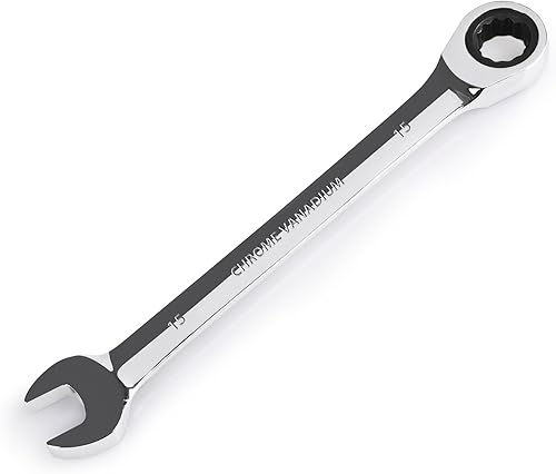 Miniatura 18 de Egofine Llave combinada de trinquete de 1 pulgada SAE, llave de engranajes de grado industrial con diseño de 12 puntos, trinquete de 72 dientes