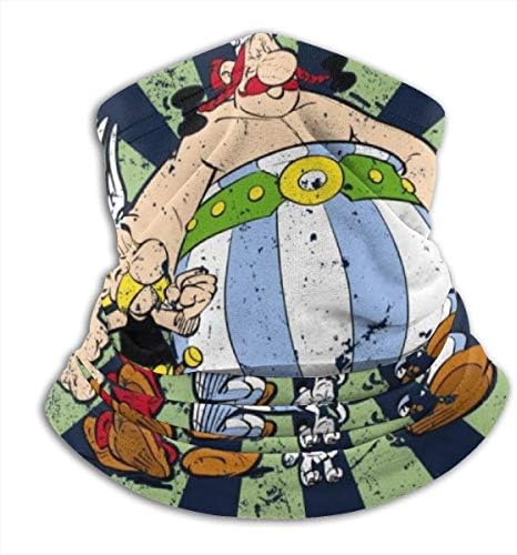 Asterix And Obelix Retro Japanese Face Mask Bandanas For Dust, Outdoors, Festivals, Sports