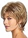 Women's Wig Deep Brown Kanekalon Wavy Curly Natural Short Wig For Women Girl