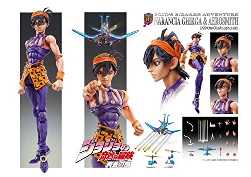 MEDICOM TOY - 超像可動“ジョジョの奇妙な冒険 第五部【ナランチャ・ギルガ＆エアロスミス】 超像可動｜ジョジョの奇妙な冒険 第五部 ナランチャ・ギルガ