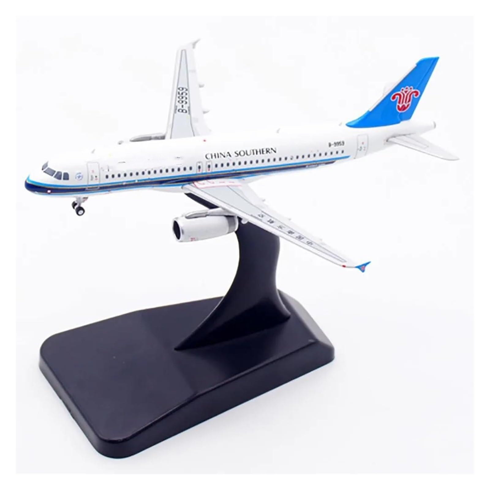 Modèle d'avion en alliage moulé A320 China Southern Airlines 1/400 haute finition