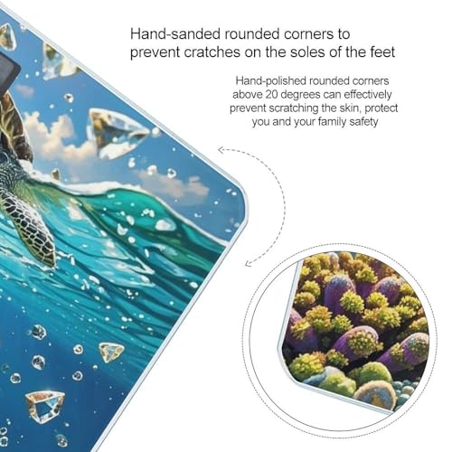 Báscula Digital de Baño con Diseño de Tortugas Marinas miniatura 4