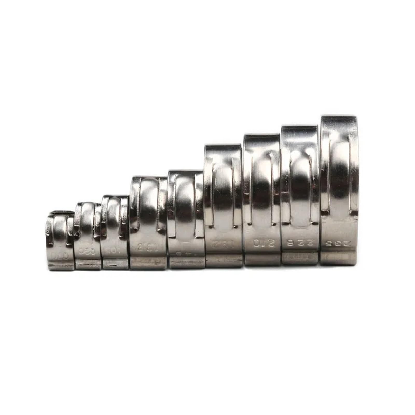 Collier Serrage Tuyau Rigide 100 colliers de serrage à oreille unique