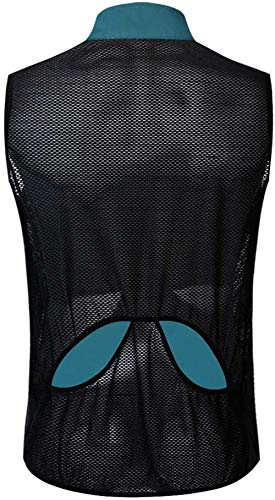 Gilet da Ciclismo da Uomo, Leggera Traspirante