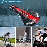 HNVNER Fahrradsattel,Komfortabler Cityrad Sattel Hohl Ergonomisch Fahrradsitz für...