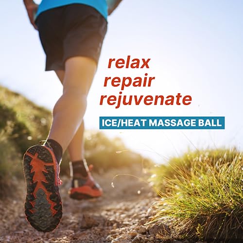 Qoowo Massage Balls, Cold And Heat Therapy Relieves Muscle Soreness, Stiffness, Reduce Inflammation, 1.65" Trigger Point Balls (Set Of 2) #TOP6