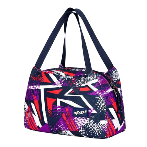 Image of F Gear Tidbit FZ Blue 6L Lunch Bag, Compact & Lightweight, Padded Interior, Durable Zippers, Easy Carry Handle, Ideal for School,Travel, Office, Picnic & Everyday Use