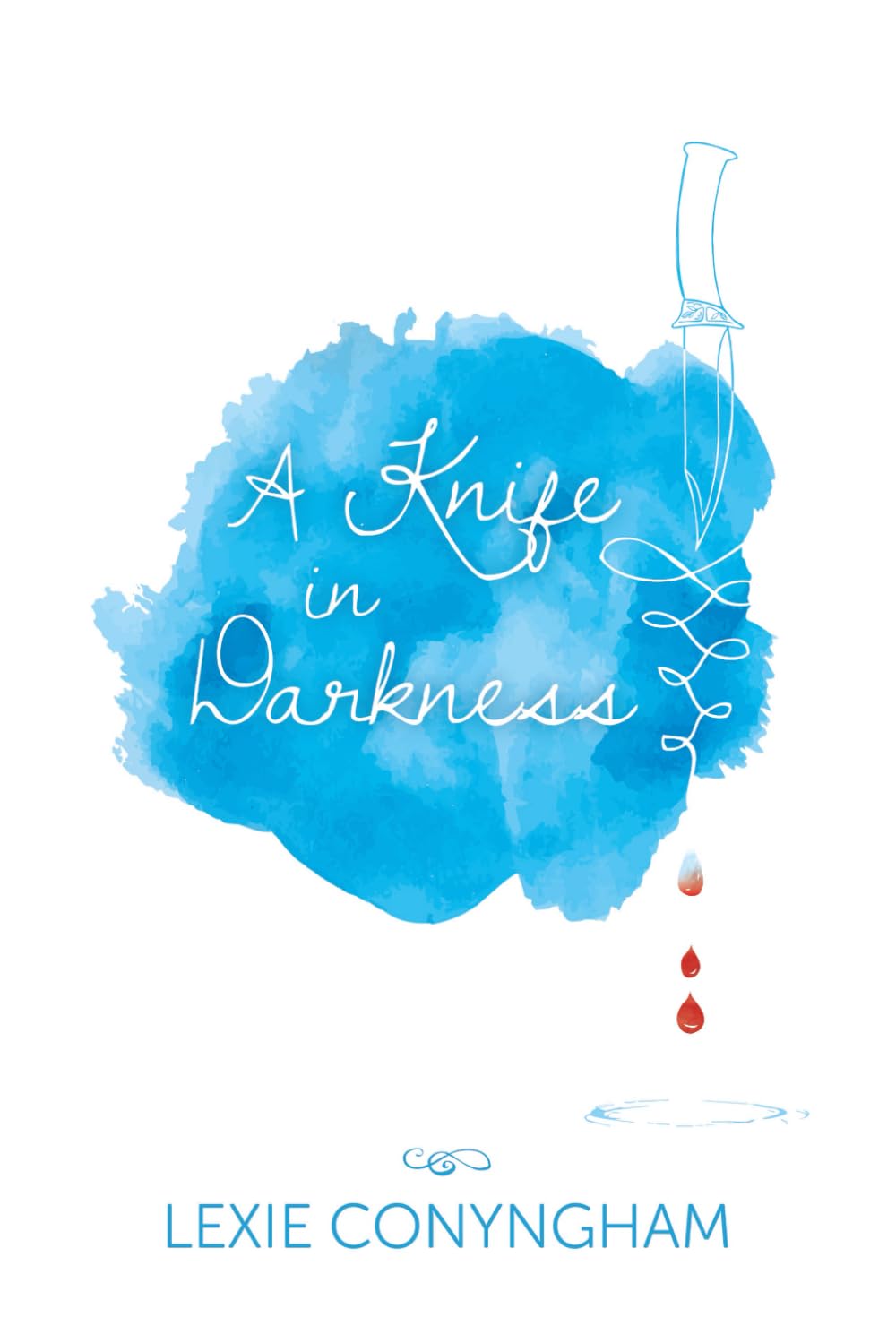 A Knife in Darkness (Large Print Edition) (Hippolyta Napier)