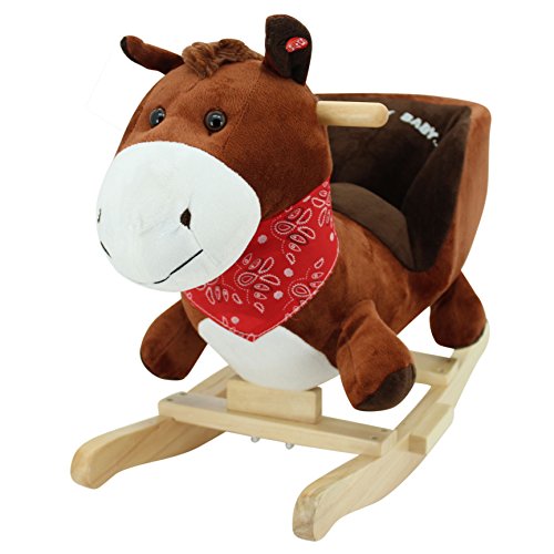 Sweety Toys 3549 Schaukeltier Schaukelpferd Pferd Pony"ROCK ME BABY" supersüss mit Funktion Ohr Pferdegalopp Der Bestseller – Bild 4