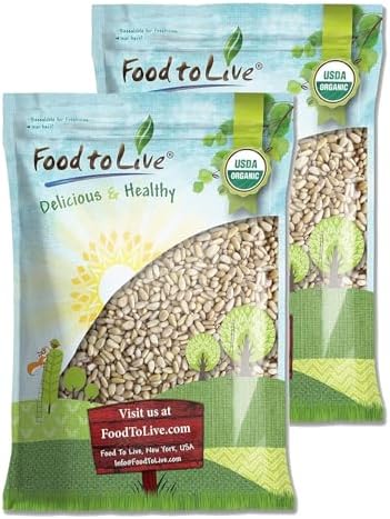 Organic Pine Nuts, 18 Pounds – Non-GMO, Whole Raw Pignolias, Unsalted, No Shell, Vegan, Kosher, Bulk Snack. Rich in Vitamin E, Protein. Great for Pesto, Salads, Homemade Desserts, and as a Topping.