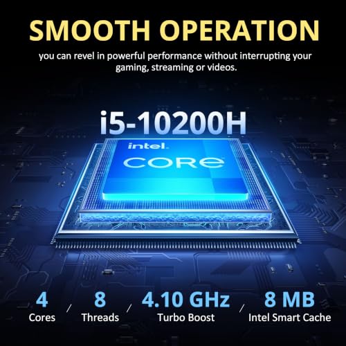 Image of Dell G5 15 5510 15.6 inch FHD 120Hz Gaming Laptop, Intel Core i5-10200H, GeForce GTX 1650, 16GB DDR4, 1.5TB Storage(512GB SSD+1TB Docking Station Set), Backlit Keyboard, Wi-Fi 6, Win 10, Dark Shadow Grey