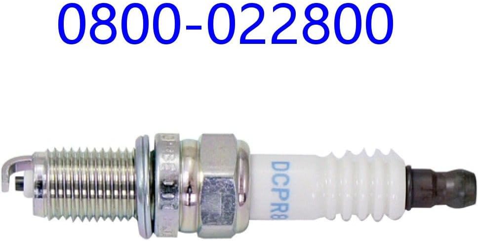 Replacement Parts Spark Plug DCPR8E 0800-022800 for CFMoto SSV UTV ATV Accessories CForce UForce ZForce 500 520 550 550HO 191R-X550 191R-Z550 Easy to Replace