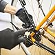 QUARKZMAN 2 Stück Y-förmiger 3-Wege-Schlüssel 4mm 5mm 6mm Y-Typ Innensechskantschlüssel verchromt tragbarer Fahrrad-Innensechskantschlüssel Drehmomentschlüssel, Schwarz