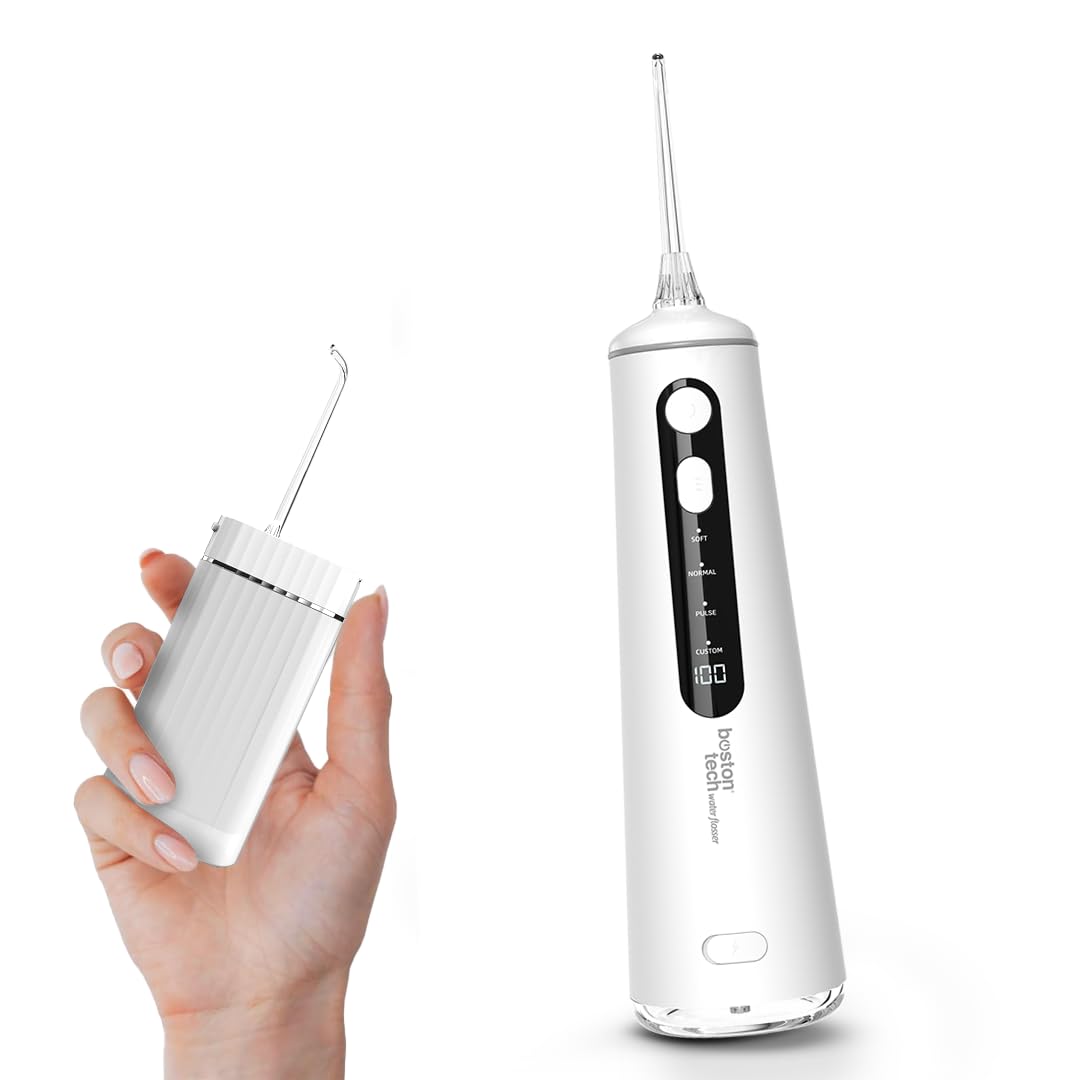 Compra Inteligente: Aquapik® Travel Irrigador dental + Aquapik® Mini en un Pack | Ahorra y Cuida Tu Salud Bucal en Casa y Viaje |Cubre diferentes necesidades bucales (Blanco)