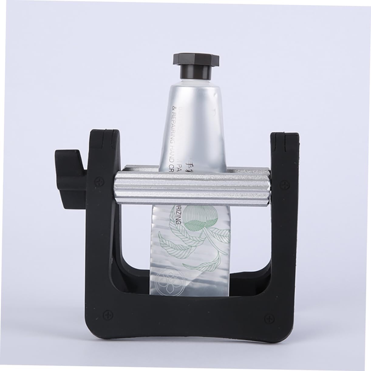 Mobestech 3pcs Toothpaste Tube Squeezer Dispenser Black Hand Cream Squeezer for Bathroom Hairdressing Use Efficient Design Versatile for Toothpaste and Cream Tubes