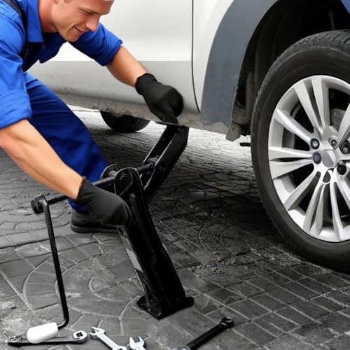 Cric de voiture type Z mécanique avec support de levage robuste