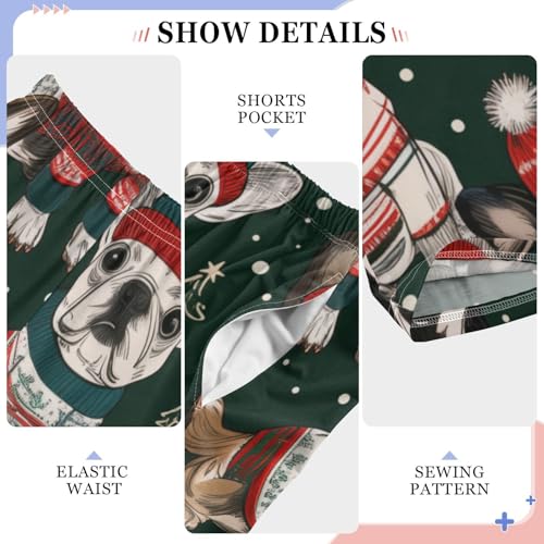 Love French Bulldogs Boys Long Pants Soft Trousers Elastic Waist Kids Lounge Bottoms with Pockets S-XL4