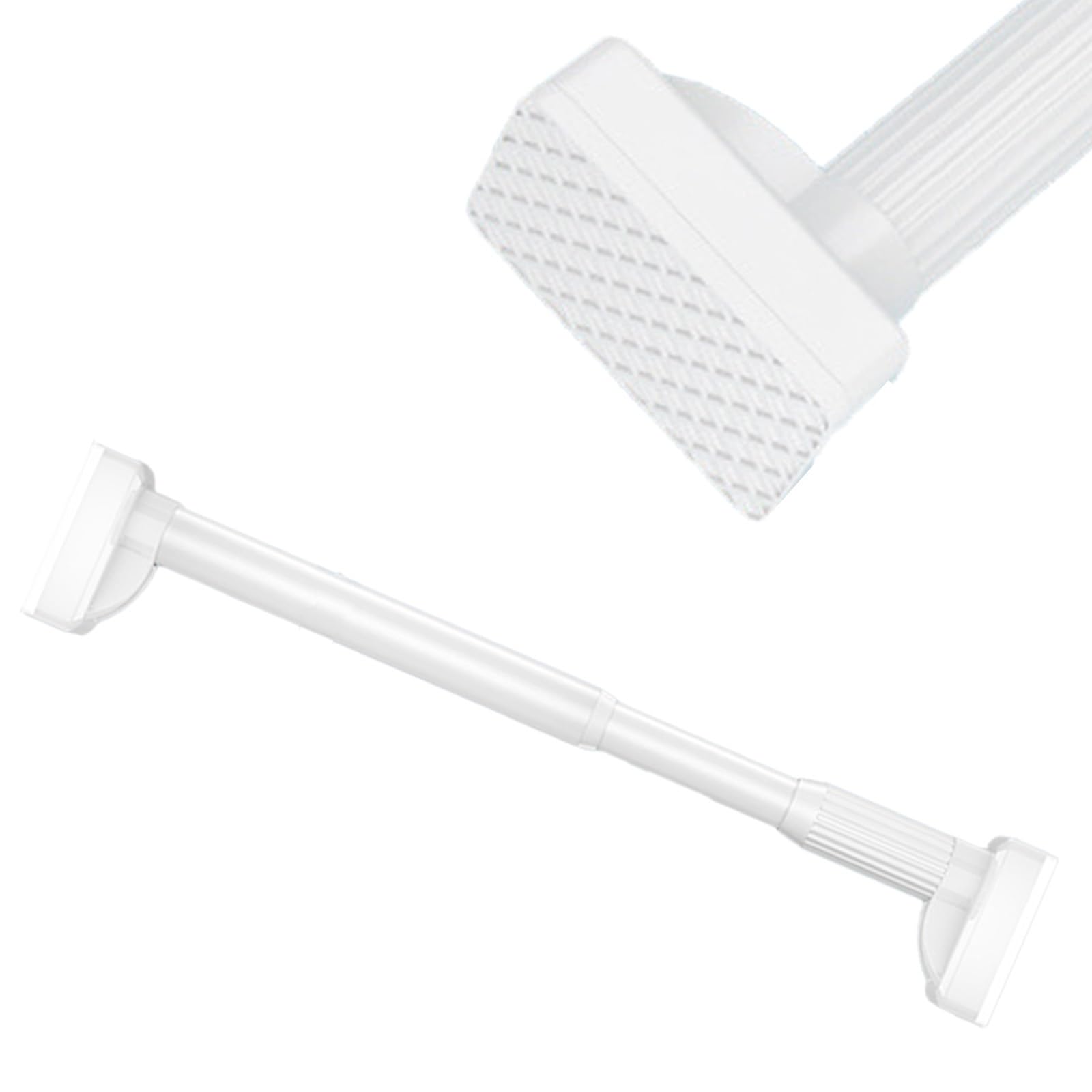 Tringle à rideaux sans perçage pour fenêtre de salle de bain et grand salon