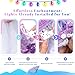 Meland Mermaid Costume for Girls - Light Up Halloween Costume for Kids Toddler 3-10, Princess Dress Up for Girl Birthday Gift, Mermaid Dress for Girls Aged 3-10 Years Old (5-6 Years)