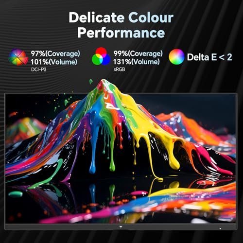 Image of KTC Gaming Monitor 27 Inch | 2K@200Hz (OC 210Hz) | Built-in Speakers | Fast IPS Panel | 1ms Response Time (MPRT) | 450 cd /㎡ Brightness, HDR400 | Adaptive Sync | 131% sRGB, 97% DCI-P3, ΔE＜2 | White